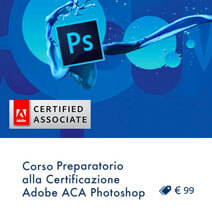 orso preparatorio certificazione Adobe aca Photoshop